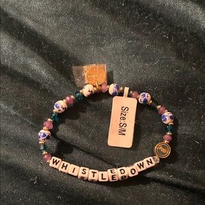 Whistledown charm bracelet with tags brand new!! Bridgerton series! Fan girl it